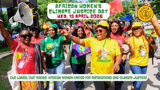 Press Release | Launch of inaugural African Women’s Climate Justice Day